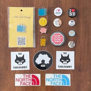 Pins and Stickers Bundle